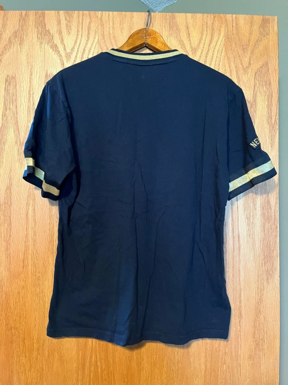 Mitchell & Ness Black & Gold NY Yankees Short Sleeve Tee